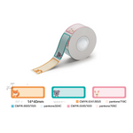 Etiketter med Djur i flera färger till niimbot d11