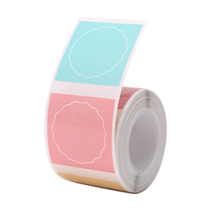 Niimbot Etikettrulle - Godis, runda 34 x 34 mm, 200 st (2 rullar)