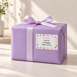 Étiquettes anniversaire - 40 x 60 mm (paquet de 125)