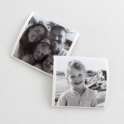 Vita Foto-etiketter - 54 x 54 mm (150-pack)