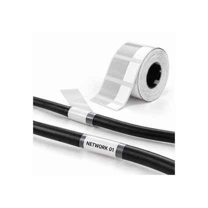 Weiße Tiefkühletiketten für -80 °C – 40 x 20 mm (325er-Pack)