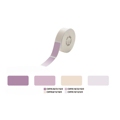 Lila etiketter till Niimbot D11