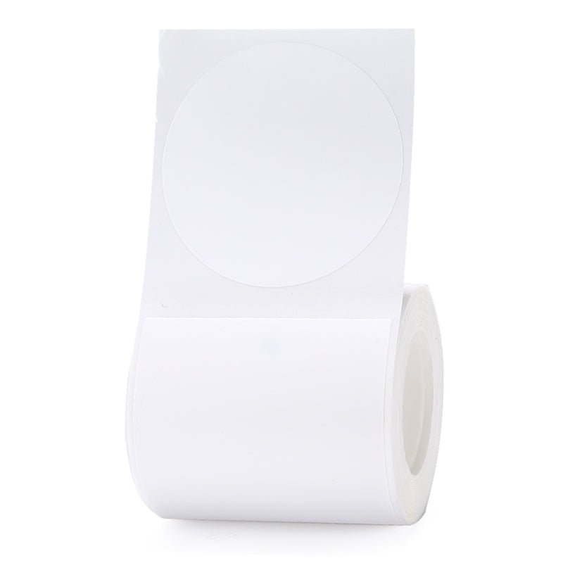 Niimbot Etikettrulle - Vita Etiketter, runda, 31 x 31 mm, 210 st - LabelMate