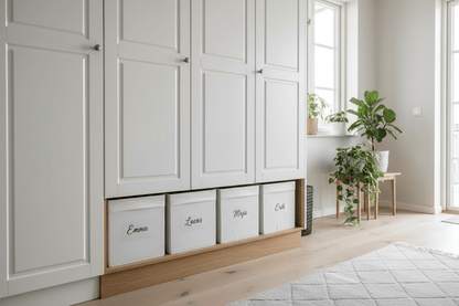 Transparenta etiketter - 50 x 200 mm (35-pack)